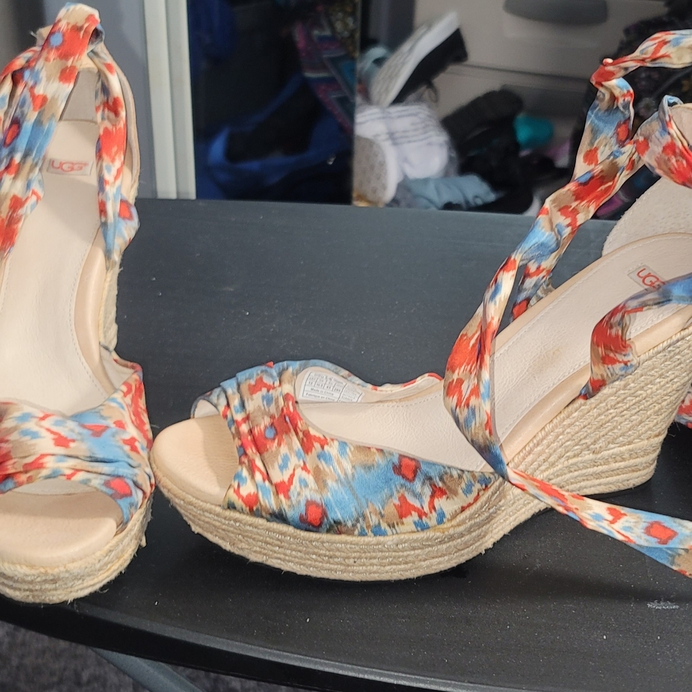 Size 12 UGG Wedges EUC